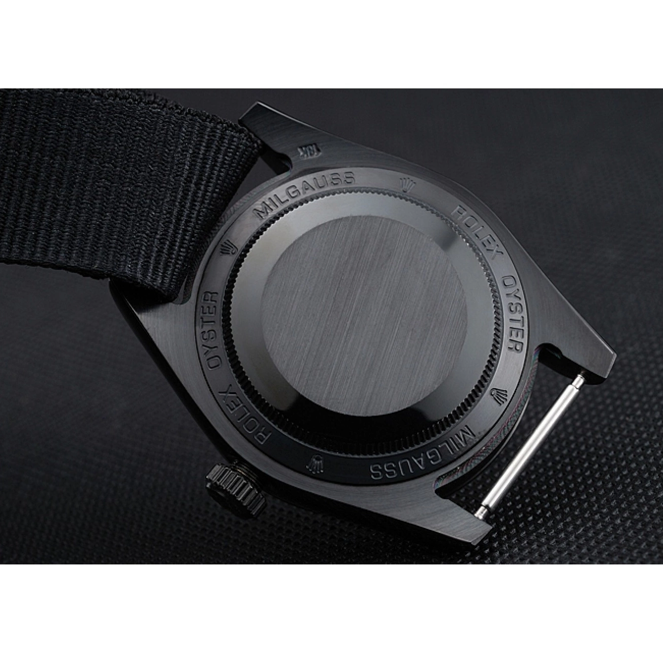 Rolex copies cheap Strap Black Milgauss Bamford 622000 Rolex Nylon 0518